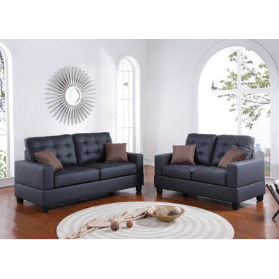 Zipcode Design ZIPC7544 Madisyn Sofa and Loveseat Set Upholstery