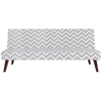 Zipcode Design ZIPC7702 Janiyah Chevron Convertible Sofa