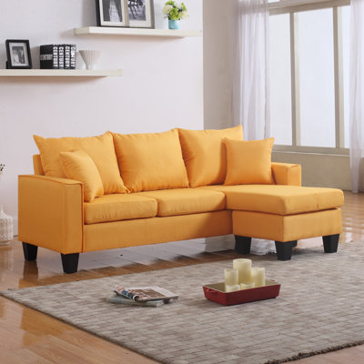 Zipcode Design MHUS1194 Janna Reversible Sectional Upholstery
