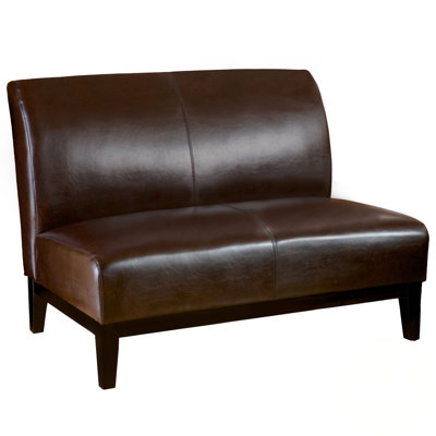 ZIPC2858 28027371 ZIPC2858 Zipcode Design Bonded Leather Loveseat