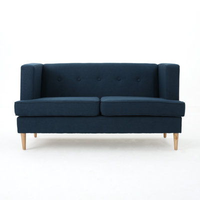 Varick Gallery VRKG5707 Pannell Fabric Loveseat