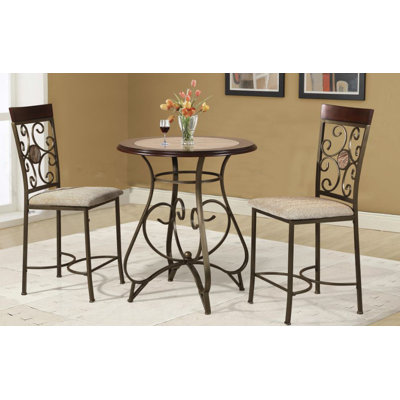 3 Piece Counter Height Dining Set