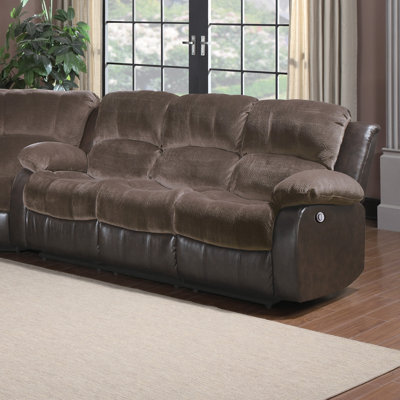 ANDO2102 26730796 ANDO2102 Andover Mills Aldreda Power Double Reclining Sofa