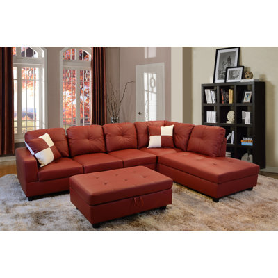Andover Mills ANDO2371 27052779 Russ Sectional Upholstery
