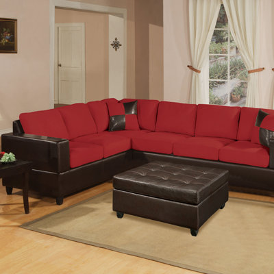 Andover Mills ANDO4353 Corporate Reversible Sectional Upholstery