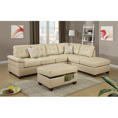 ANDO4357 32428159 Andover Mills Khaki Sectionals