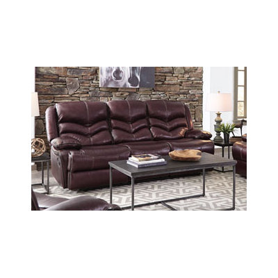 Red Barrel Studio RBRS1955 Scribner Denali Manual Motion Leather Reclining Sofa