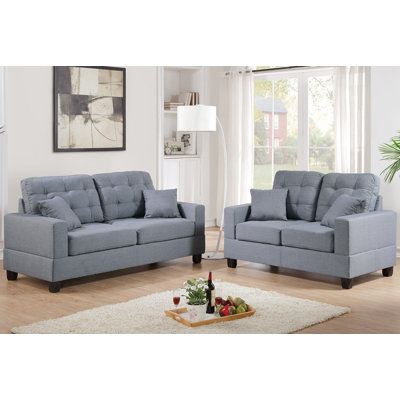 Zipcode Design ZPCD3268 Cheyne Sofa and Loveseat Set
