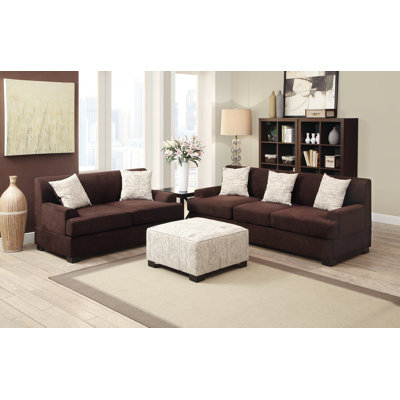 Andover Mills ANDO7785 Veedersburg Sofa and Loveseat Set Upholstery