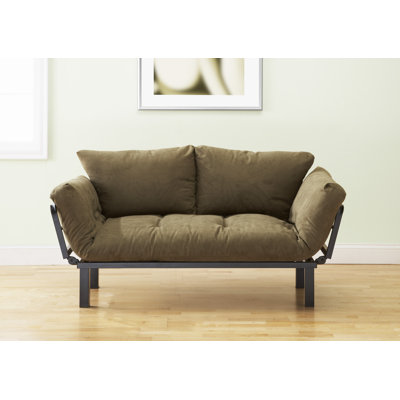 Ebern Designs EBND5030 Everett Convertible Futon and Mattress Upholstery