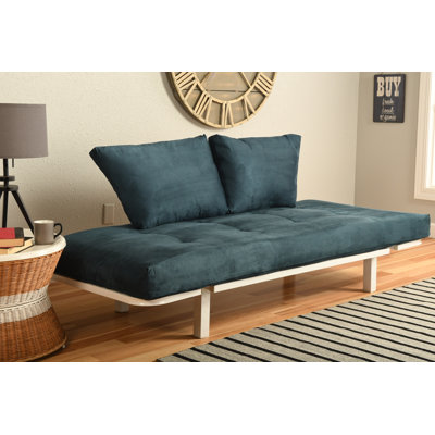 Ebern Designs EBND5033 Everett Convertible Lounger Futon and Mattress Upholstery
