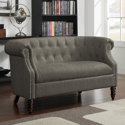 THRE2393 25630598 THRE2393 Three Posts Seymour Loveseat Upholstery