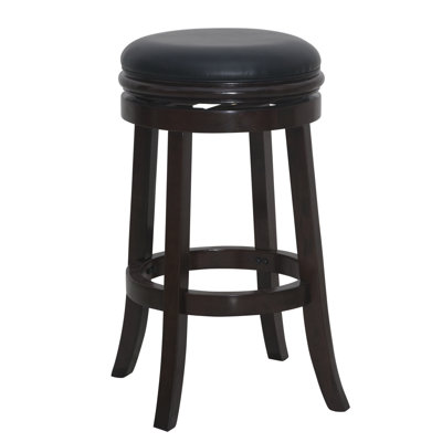 Bristol 29 inch Swivel Bar Stool Finish: Cappuccino