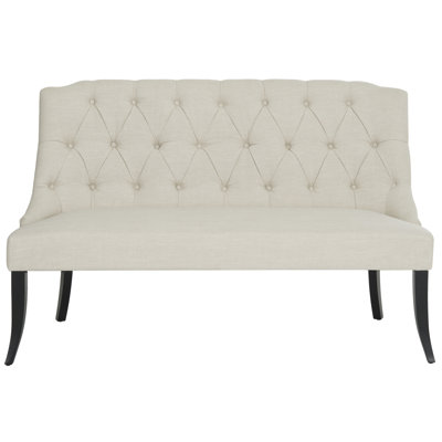 THRE4088 THRE4088 Three Posts Gorham Settee in Teal