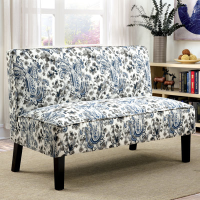 THRE4150 28203539 THRE4150 Three Posts Ridgefield Print Love Seat