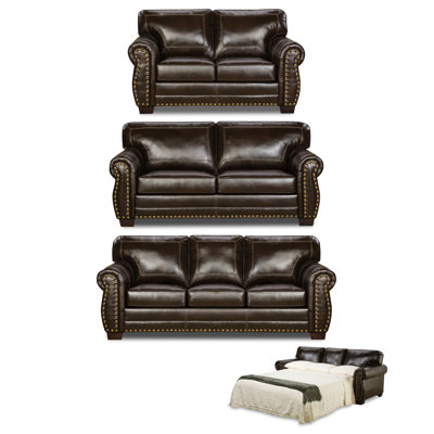 Three Posts THRE7515 Trafford Sleeper Living Room Collection by Simmons Upholstery