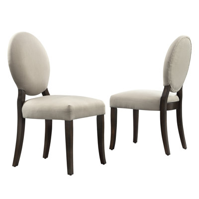 Drayton Side Chair Upholstery: Grey