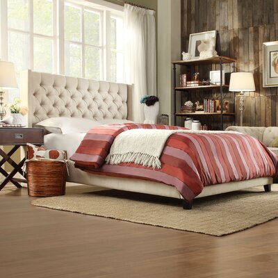 Declare Upholstered Panel Bed