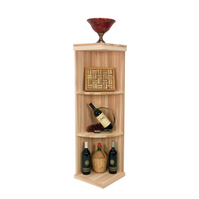 Vintner Series 3 Bottle Floor Wine Rack Finish: Unfinished