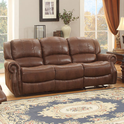 8589-3 BOME1197 Homelegance Levasy Reclining Sofa