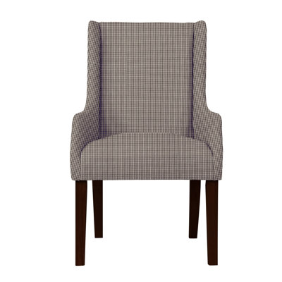 Larrabee Caro Arm Chair Upholstery: Dark Brown