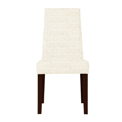 Haddonfield Parsons Chair (Set of 2) Upholstery: Beige
