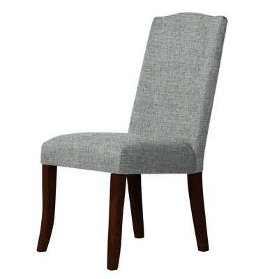Lasseter Contemporary Parsons Chair Upholstery: Green/Gray