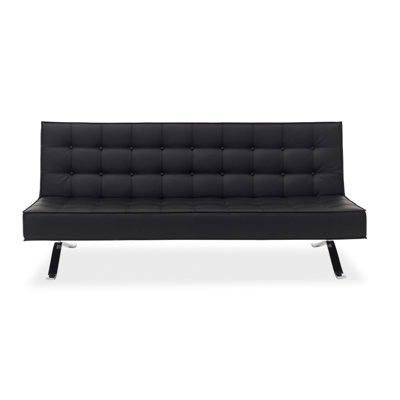 17901 JMFU1185 J&M Furniture Premium Sofa Bed in Black
