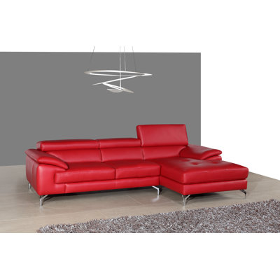 Wade Logan WDLN2273 Courtdale Reclining Sectional Upholstery