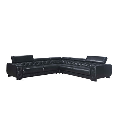 J&M Furniture 18081 Hilton Premium Leather Sectional