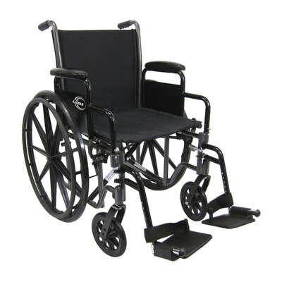 Height Adjustable 27 Lightweight Wheelchair image
