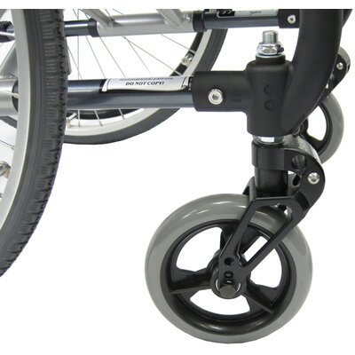Shock Absorbers Wheelchair Frogleg Weight Capacity: 160-220 lbs image