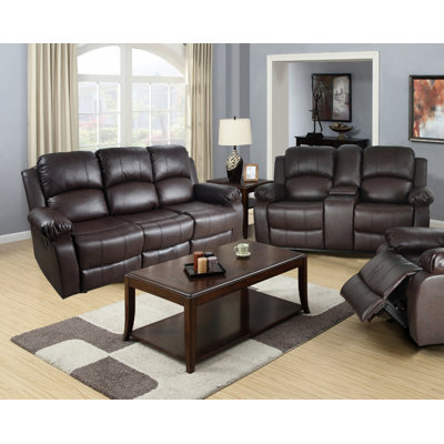 GS2890BN-2PC Beverly Fine Furniture Brown Living Room Sets
