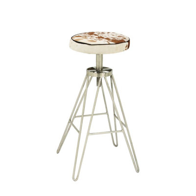 31 inch Bar Stool Upholstery Color: Brown