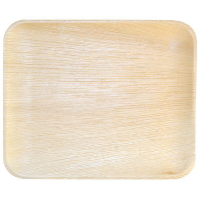 12.5" Compostable and Sustainable Fallen Palm Leaf Plate 12.5" Compostable and Sustainable Fallen Palm Leaf Plate
