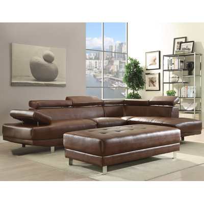 Glory Furniture G457-SC Milan Sectional Upholstery -