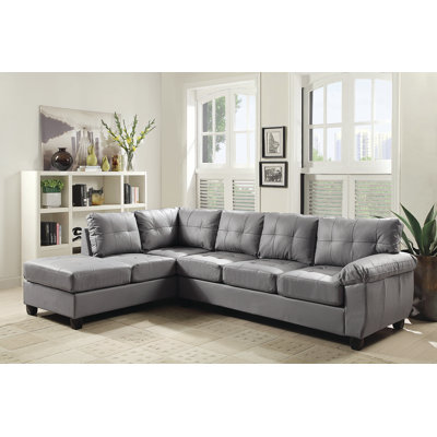 Glory Furniture G912B-SC Moran Reversible Chaise Sectional Upholstery