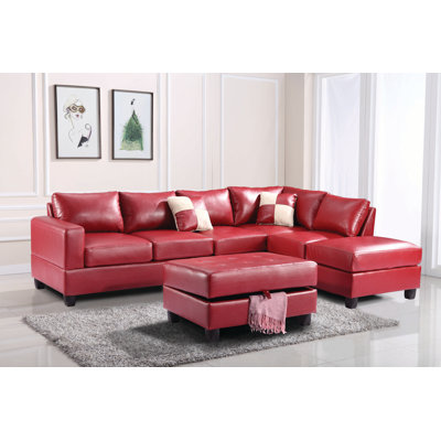 Glory Furniture G309B-SC Bella Sectional Upholstery