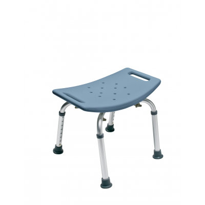 Platinum Collection Shower Chair Color: Steel Blue image