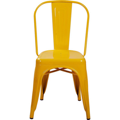 Alandra Side Chair Finish: Yellow