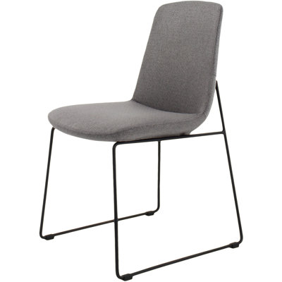 Atwell Side Chair Upholstery: Grey