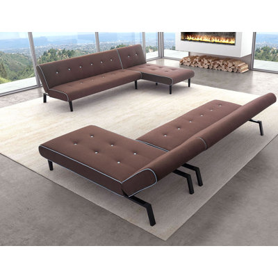 Mercury Row MCRR4454 27277031 Varda Sleeper Sectional Upholstery