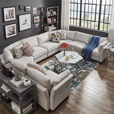 Mercury Row MROW8364 Alkmene Modular Sectional Upholstery