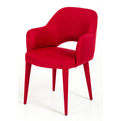 Sluss Arm Chair Finish: Red