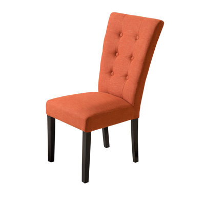 Danner Parsons Chair Upholstery: Orange