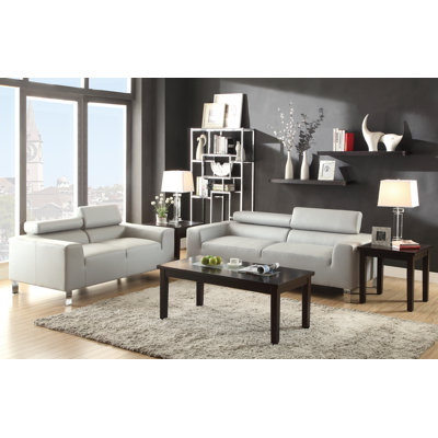 Wade Logan WDLN2062 Montvale Sofa and Loveseat Set Upholstery