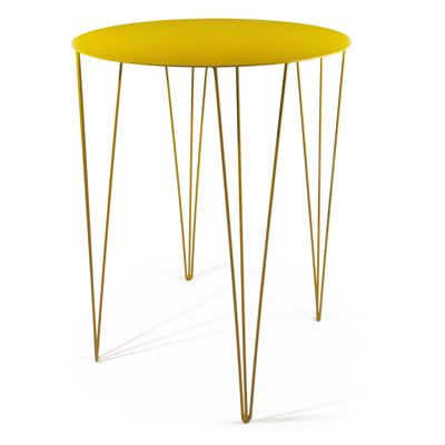 Chele Bistrot Table Finish Honey Yellow