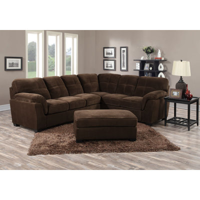 Red Barrel Studio RDBS3120 28745715 Clear Creek Right Hand Facing Sectional Upholstery