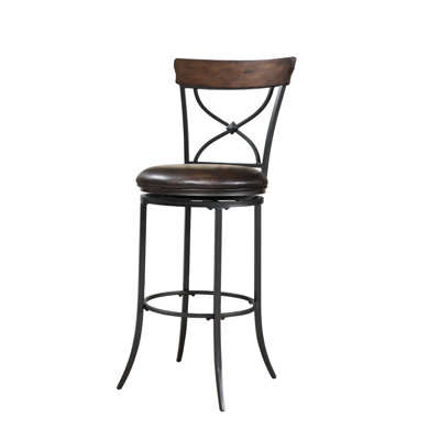 Royalton 26 inch Swivel Bar Stool with Cushion