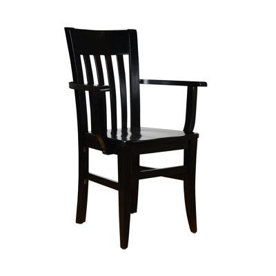 Besse Arm Chair Finish: Black